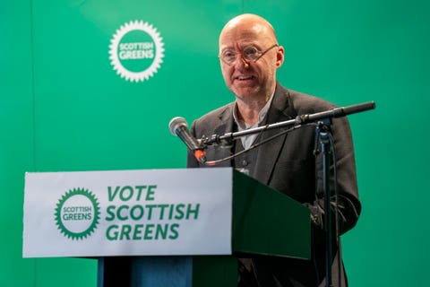 Scottish Green Party co-leader Patrick Harvie during the party's General Election manifesto launch at Summerhall in Edinburgh. Picture date: Thursday June 20, 2024.