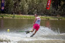 Harrison Crossland (16) from Cirencester, Gloucestershire, will represent GB at the 2023 European Youth Waterski Championships in Spain from 9th August. Picture date: January 2023. Photo credit: Tiare Miranda