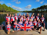 GB Squad at the 2023 Europe & Africa Over 35s Waterski Championships in France. Photo: British Water Ski & Wakeboard