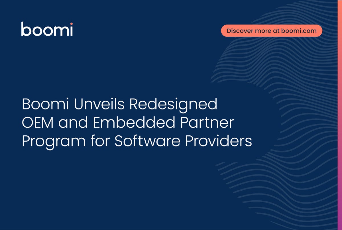 Boomi Unveils Redesigned OEM and Embedded Partner Program for Software ...