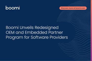 Boomi Unveils Redesigned OEM and Embedded Partner Program for Software Providers (Graphic: Business Wire)