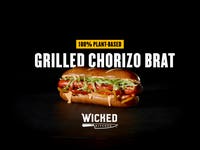 Wicked Kitchen Chorizo-Style Brats
