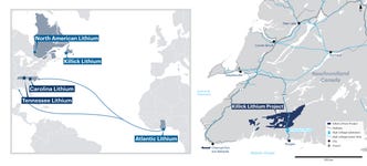 Killick Lithium Project relative to Piedmont Lithium’s asset portfolio