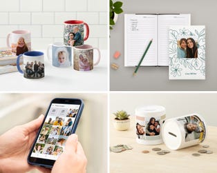 With Kodak Moments Retail Software v23.2, retailers can offer several new premium-quality products for same-day delivery including Photo Mugs, Custom Cover Journals, and Coin Banks. Consumers can easily connect, create, order, and print from their phones. (Photo: Kodak Moments)