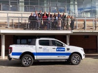 Representatives from Sellafield Inspection & Certification Group and Stork UK Quality Services gathered at Carlisle Racecourse in England to collaborate and celebrate the newly awarded Inspection and Quality Assurance contract. (Photo: Business Wire)