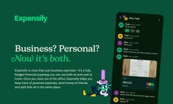 “Expensify is now the financial superapp for your work and personal life, all based atop chat,” says David Barrett, founder and CEO of Expensify. (Graphic: Business Wire)