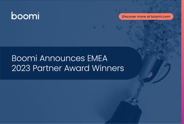 Boomi Announces EMEA 2023 Partner Award Winners (Graphic: Business Wire)