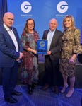 The following ProAmpac employees were there to accept these awards: Eoghan Ó Gallachóir, Bríd Nic Suibhne, Roisin Ní Cholla, and Tara Ní Hígin. (Photo: Business Wire)