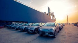 BYD's Passenger Vehicles at Port (Photo: Business Wire)