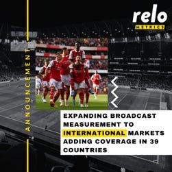 Relo Metrics is expanding their broadcast viewership and valuation data into Europe, EMEA and APAC to provide complete omnichannel sponsorship valuation, covering broadcast and social, in a single platform view across a variety of 39 international markets to ensure clients see the full scope of the value their partnerships bring and make real-time sponsorship decisions. This expanded offering now allows the company to become one of the only omnichannel providers of sponsorship valuation data globally. This comes as the continued growth and popularity of football, women’s sports, basketball, Formula 1, tennis, cricket, rugby and cycling across the globe attracts more fans, viewers and customers; Relo Metrics’ expanded approach delivers sports marketing stakeholders with data beyond major sports, extending into emerging and women's sports, to enhance revenue growth and market understanding. (Graphic: Business Wire)