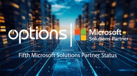 Options has cemented its position as the best in the world at delivering Microsoft Cloud solutions, standing as an unparalleled leader in revolutionizing integrated cloud technology for financial markets by its status as an official Microsoft Solutions Partner. (Graphic: Business Wire)