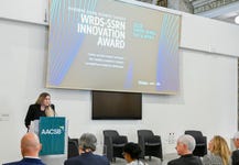 Victoria Kent announces University of Hamburg - Faculty of Business, Economics, and Social Sciences as winner of the 2023 WRDS-SSRN Innovation Award. (Photo: Business Wire)