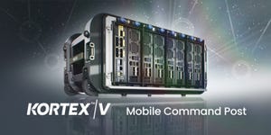 Kortex™ V, from Klas, the ultimate in highly-mobile command post technology. Kortex V decentralizes C3 capabilities and disperses them in a rugged, modular, battery-backed, TrueTactical™ form factor for resiliency. High-performance compute is located where data adds value, supporting more efficient operations where connectivity is challenging. (Photo: Business Wire)