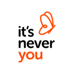 It's Never You Logo