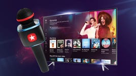 ROXi TV App with ROXi Karaoke Mic (Photo: Business Wire)