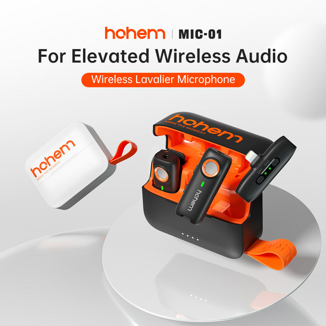 Hohem to Launch the First Wireless Microphone Mic 01 at CES 2024