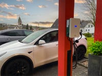 Available to the German market as a single and three-phase charger, the GO EV Charger offers flexible charging and easy management, tailored to accommodate each homeowner’s unique use case. (Photo: Business Wire)