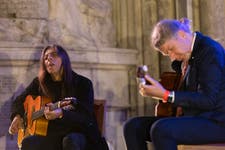 Harri Stojka at the 2024 Holocaust Memorial Day Ceremony