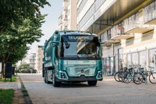 Volvo Trucks has launched its first-ever model developed only with electric drive – the new Volvo FM Low Entry