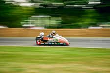 Sidecars at the 2022 Festival of Speed