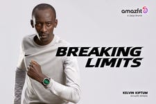 Amazfit ambassador Kelvin Kiptum set to break marathon world record (Graphic: Business Wire)