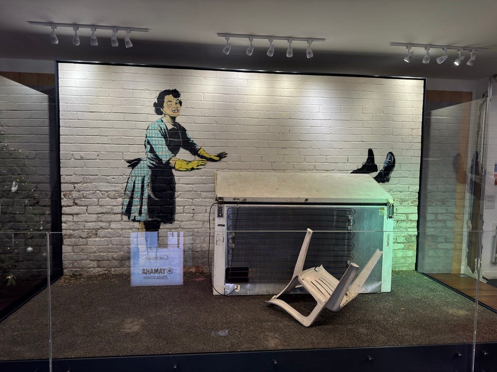 Banksy's Valentine's Day Mascara new London location revealed