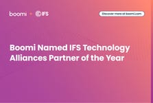 Boomi Named IFS Technology Alliances Partner of the Year (Graphic: Business Wire)