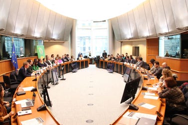 Trane Technologies co-developed a round table event at the European Parliament on Advancing Food Loss Technologies and Policies. (Photo: Business Wire)