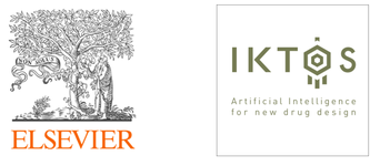 Elsevier and Iktos logos