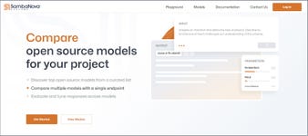 Sambaverse is a unique playground and API where developers can test hundreds of available open source LLMs from a single endpoint and directly compare their responses for any given application (Graphic: Business Wire)