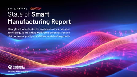 Rockwell Automation's 9th annual State of Smart Manufacturing Report (Graphic: Business Wire)