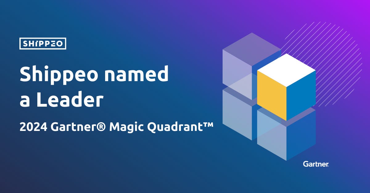 Shippeo Named a Leader in the 2024 Gartner® Magic Quadrant™ for Real