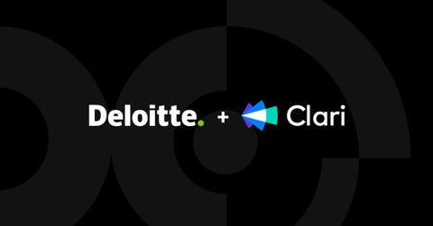 Clari and Deloitte Digital join forces to help B2B companies stop revenue leak and drive revenue precision. (Graphic: Business Wire)