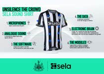 Infographic of issued by Sela of Sela’s NUFC haptic shirts that will for the first time enable deaf fans to feel the atmosphere of the crowd inside St. James’ Park for Premier League game with Tottenham Hotspur on Saturday April 13. Sela will also donate its front-of-shirt logo placement and pitch side advertising rights to major deaf and hearing loss charity RNID for the game. NOTE TO EDITORS: This handout photo may only be used in for editorial reporting purposes for the contemporaneous illustration of events, things or the people in the image or facts mentioned in the caption. Reuse of the picture may require further permission from the copyright holder.
