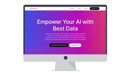 Dataocean AI's New Website (Graphic: Business Wire)