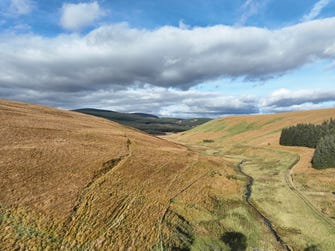 Whitelaw Brae site near Tweedsmuir in the Scottish Borders