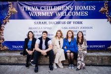 The Tikva Children's Home and Refugee Camp had the honour of hosting a special visitor, Sarah, Duchess of York