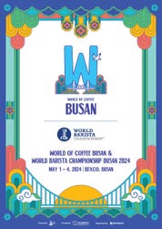 World of Coffee & World Barista Championship Busan is held from May 1st to 4th at BEXCO, Busan. (Graphic: EXPORUM)