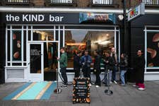 ‘the KIND bar’, a sensory snack experience opens its doors in Soho, London today. The shop will be open from Thursday until Sunday. Issue date: Thursday April 25, 2024. PA Photo. The pop-up by KIND Snacks allows visitors to touch, smell and taste their way to a complimentary custom-made snack.