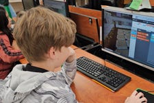 Students working through Prodigy Learning’s ‘Coding in Minecraft,’ a computer science credential program delivered through Minecraft Education. The program engages young and diverse learners through game-based learning in an immersive computer science and coding curriculum and rewards their learning with industry recognized credentials. Prodigy Learning has just announced that it is officially joining forces with Minecraft Education to deliver engaging, easy to teach computer science curriculum & assessments within the Minecraft universe. (Photo: Business Wire)