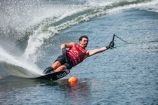 GB's Joel Poland is 3rd at the 2024 Swiss Pro Slalom in Florida, USA. Picture date: 5 May 2024. Photo credit: Tiare Miranda