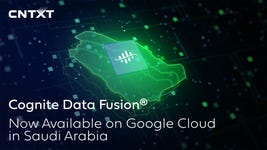 Cognite Data Fusion® Now Available on Google Cloud in Saudi Arabia (Graphic: Business Wire)