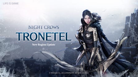 Wemade’s NIGHT CROWS updates new region ‘Tronetel’ on May 28th (Graphic: Wemade)