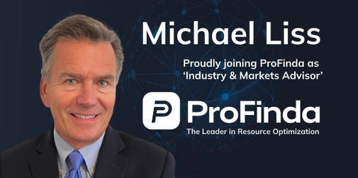 Michael Liss joins ProFinda, as Industry & Markets Advisor (Photo: Business Wire)