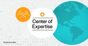 Digimarc's Center of Expertise (CoE) program equips its partners with critical internal expertise, best practices, and access to Digimarc technology to facilitate the exploration, testing, and adoption of digital identification, authentication, and engagement solutions. (Graphic: Business Wire)