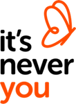 It's Never You Logo