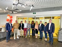 Sidel team at the new office in Almaty, Kazakhstan (Photo: Business Wire)