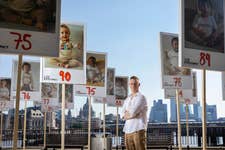 Author and musician Darren McGarvey attends the launch of 'Make Health Equal', a campaign from Health Equals, which features 50 10-foot placards displaying the portraits of babies from across the UK to highlight the 16-year difference in life expectancy, depending on where you're born in Britain, Southbank, London. Picture date: Wednesday June 26, 2024. PA Photo. The campaign is calling on the next Government to fix the health inequalities that are cutting thousands of lives short across the UK, because of factors like income, housing and air quality. Health Equals commissioned photographer, Emli Bendixen to photograph 50 babies in 50 homes to create a snapshot of Britain and a time capsule of our newest generation.