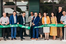 Left to right: Mitchell Rubin, Medisca CFO | Assemblyman Billy Jones | Stephane Nizri, Medisca Head of Engineering | Sanjay Goorachurn, Medisca CEO | Antonio Dos Santos, Medisca Founder and Chairman | Maria Zaccardo, Medisca Co-Founder and Vice-Chair | Congresswoman Elise Stefanik | Panagiota Danopoulos, Medisca SVP Global Strategy and Innovation | Senator Dan Stec | Larry Harney, Medisca Operations Manager (Photo: Business Wire)