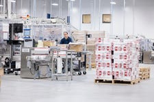 Production of ZYN oral nicotine pouches at the Swedish Match Owensboro, Ky., facility. (Photo: Business Wire)